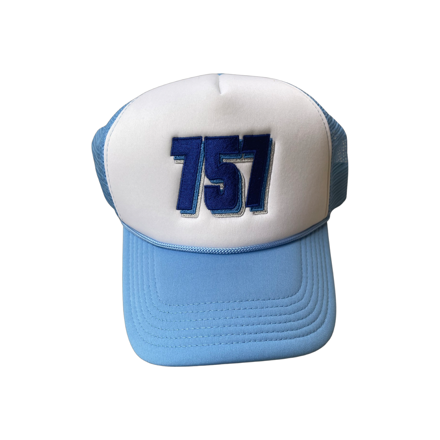757 Baby Blue Trucker Hat