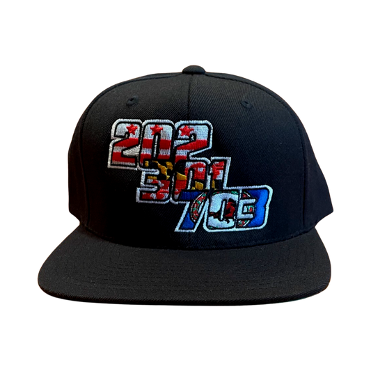 DMV Black SnapBack Hat